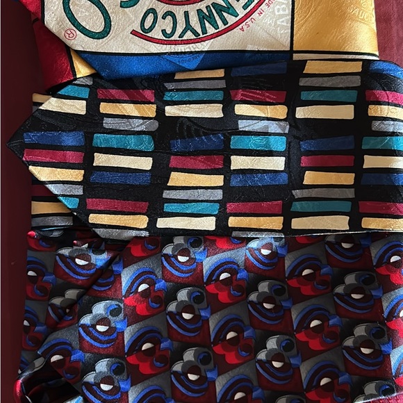 Colorful Geometric and Patterned Ties - Picture 1 of 1